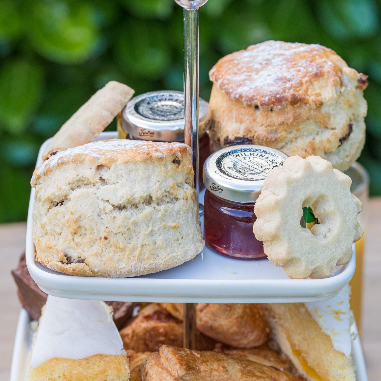 Child's Christmas Afternoon Tea from the Helenium Tea Room at Barnsdale Gardens.