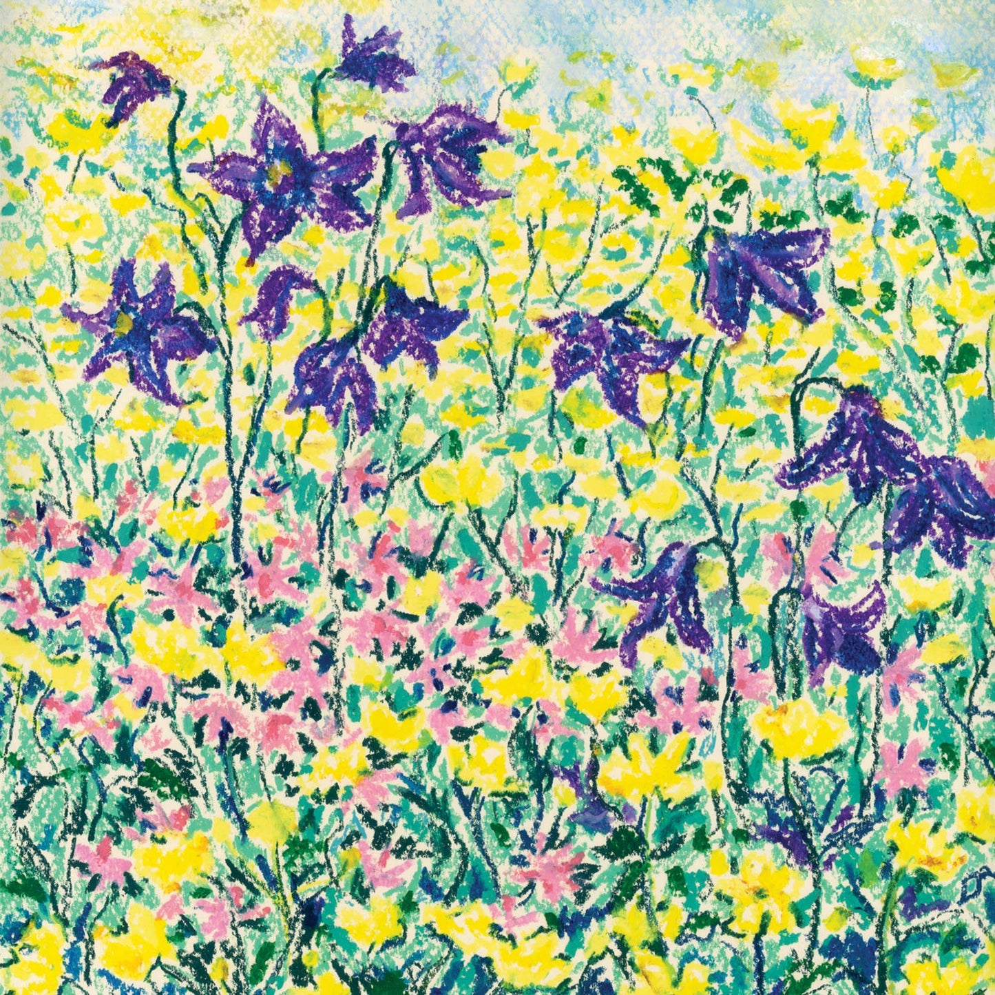 Oil Pastels course: Garden Views. 5th May 2026