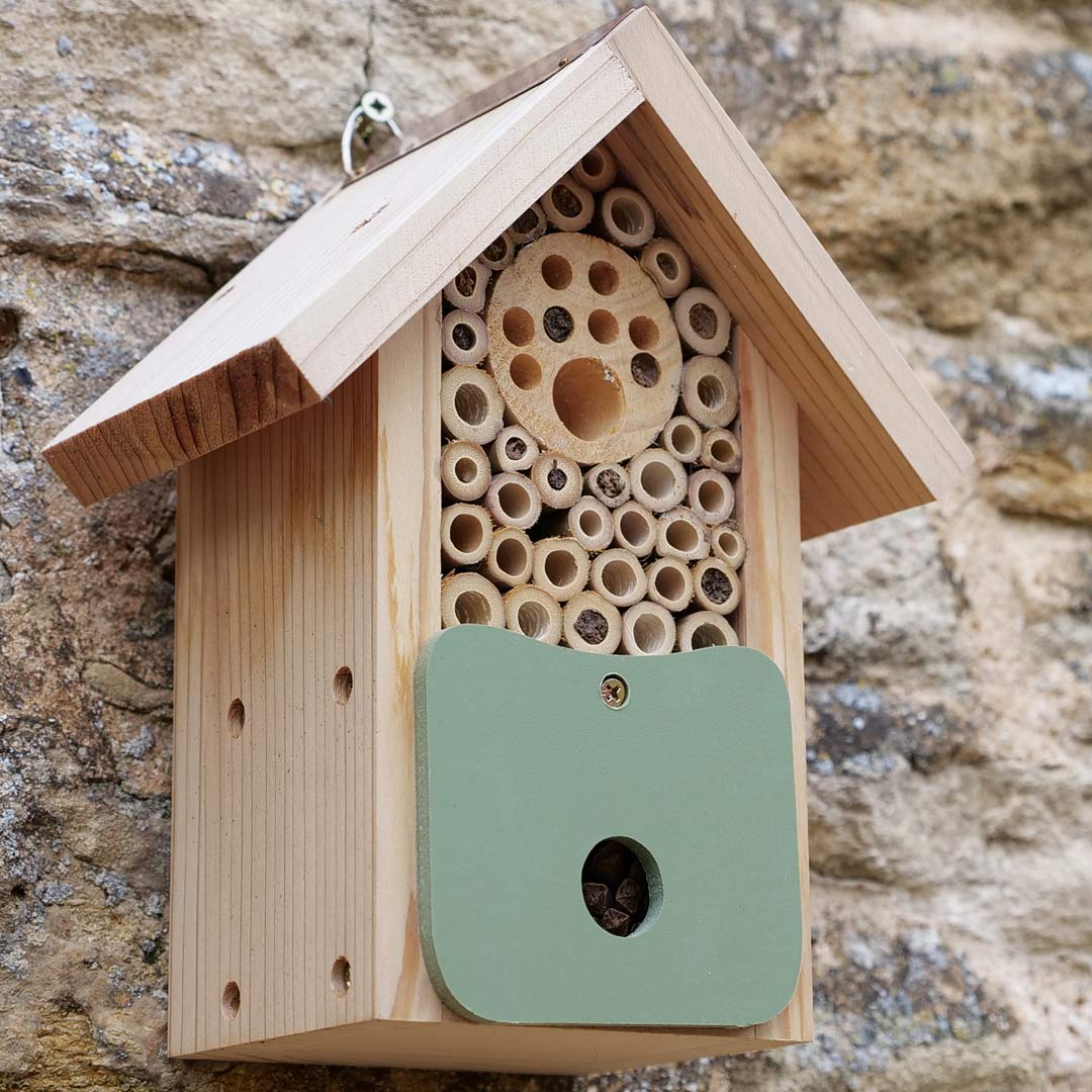 Bee Barn. Shelter and home for bees and beneficial insects