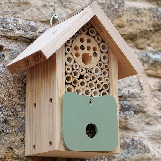 Bee Barn. Shelter and home for bees and beneficial insects