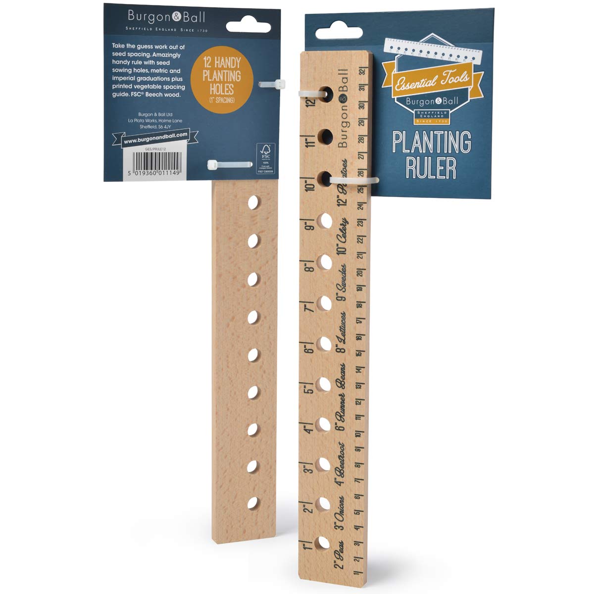 Planting Ruler. 1ft (32cm) long
