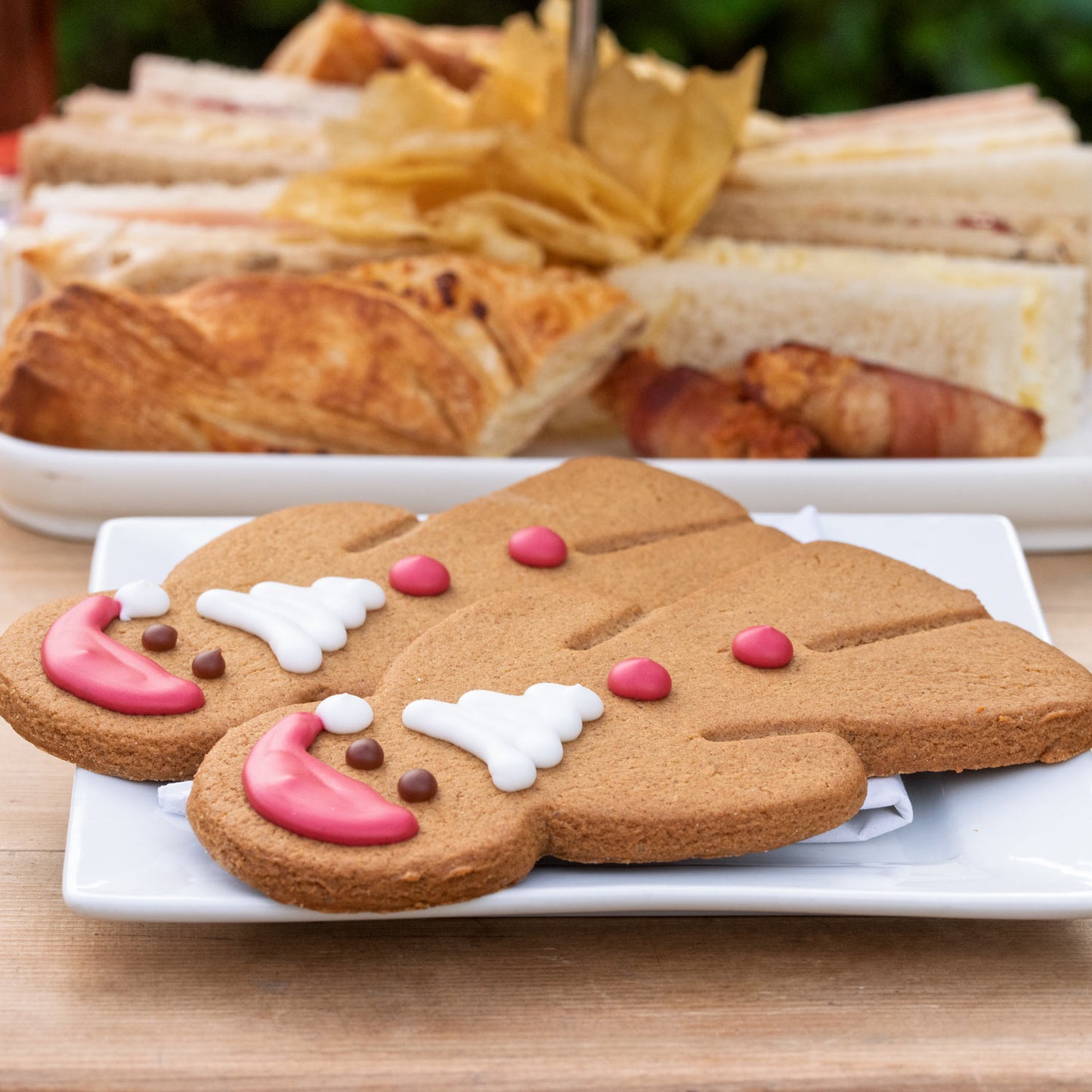 Children's Christmas Afternoon Tea from the Helenium Tearoom at Barnsdale Gardens