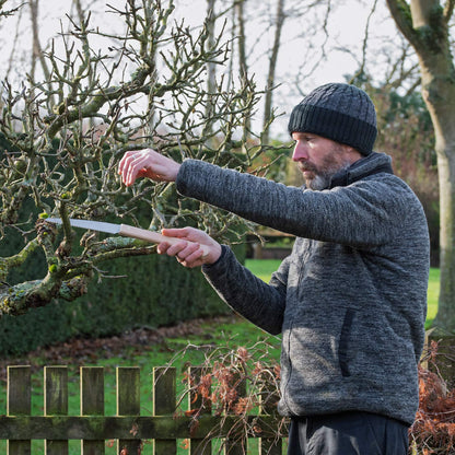 Pruning apple tree at Barnsdale Gardens with Niwaki Moku Folding Saw