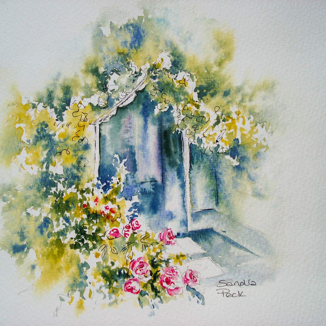 Watercolour Painting: Simply Beautiful Summer Flowers. 12th September, 2024.