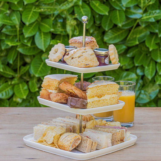 Child's Christmas Afternoon Tea from the Helenium Tea Room at Barnsdale Gardens.