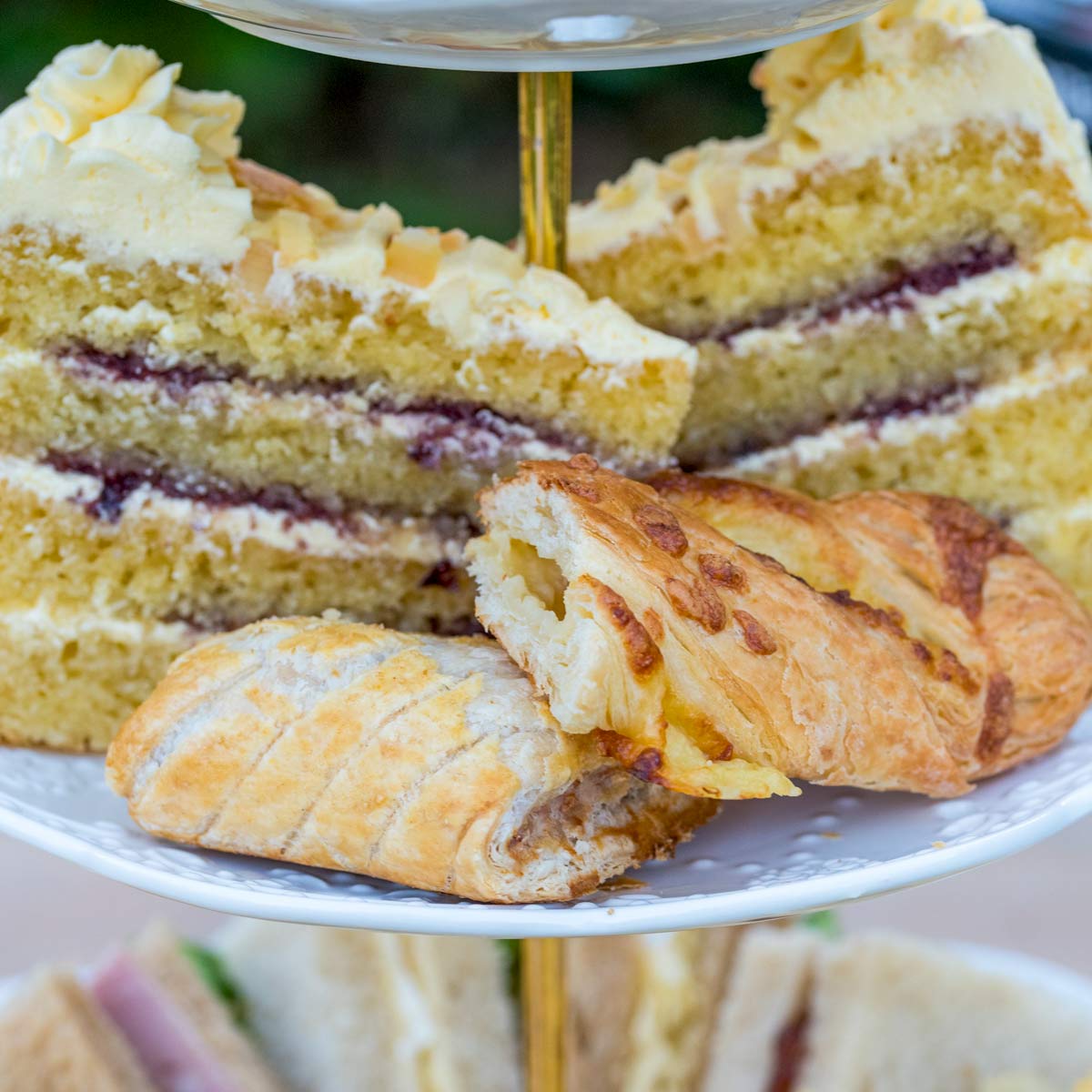 Child's Mother's Day Afternoon Tea from the Helenium Tea Room at Barnsdale Gardens