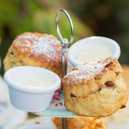 Christmas Afternoon Tea from the Helenium Tearoom at Barnsdale Gardens