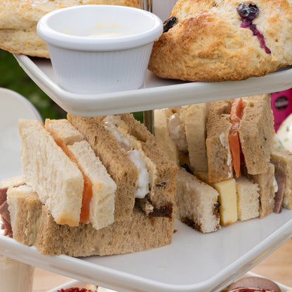 Valentine's Day Afternoon Tea for Two.  Helenium Tea Room at Barnsdale Gardens. 14th February, 2026.