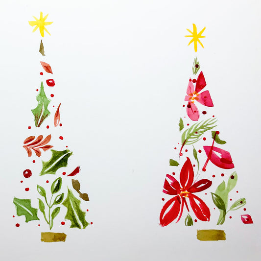 Watercolour Christmas Card Workshop: 13th November, 2026