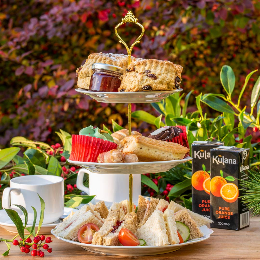 Children's Christmas Afternoon Tea from the Helenium Tea Room at Barnsdale Gardens