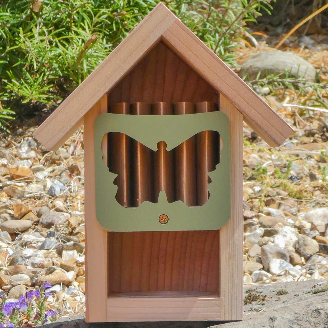 Butterfly Barn shelter for butterflies in your garden