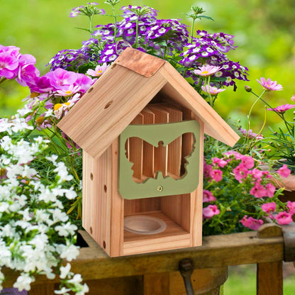 Butterfly Barn shelter for butterflies in your garden
