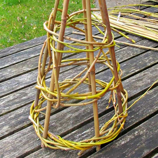 Willow weaving taster course at Barnsdale Gardens