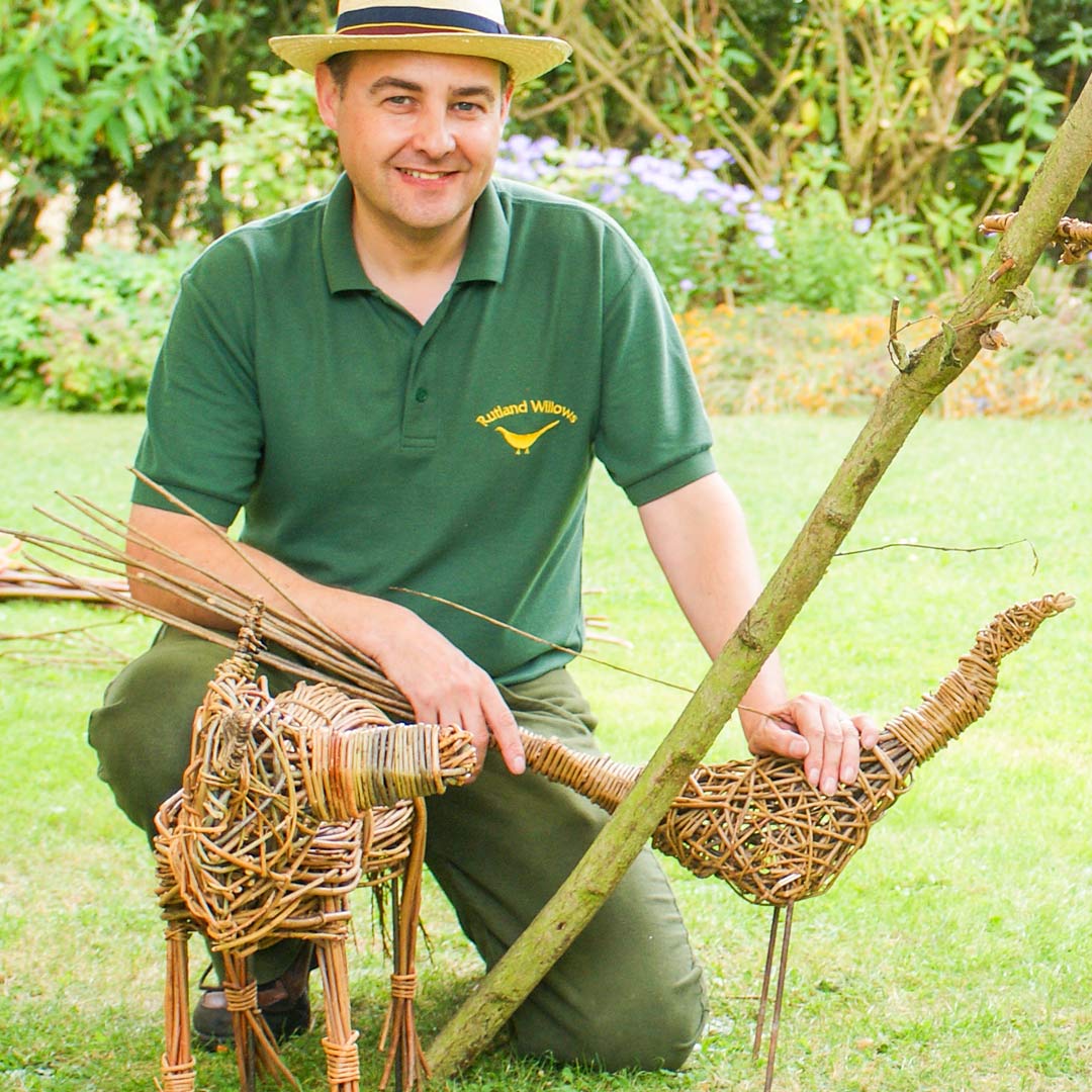 Willow  Weaving taster workshop at Barnsdale Gardens