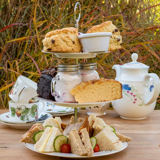 Winter Afternoon Tea from the Helenium Tea Room at Barnsdale Gardens