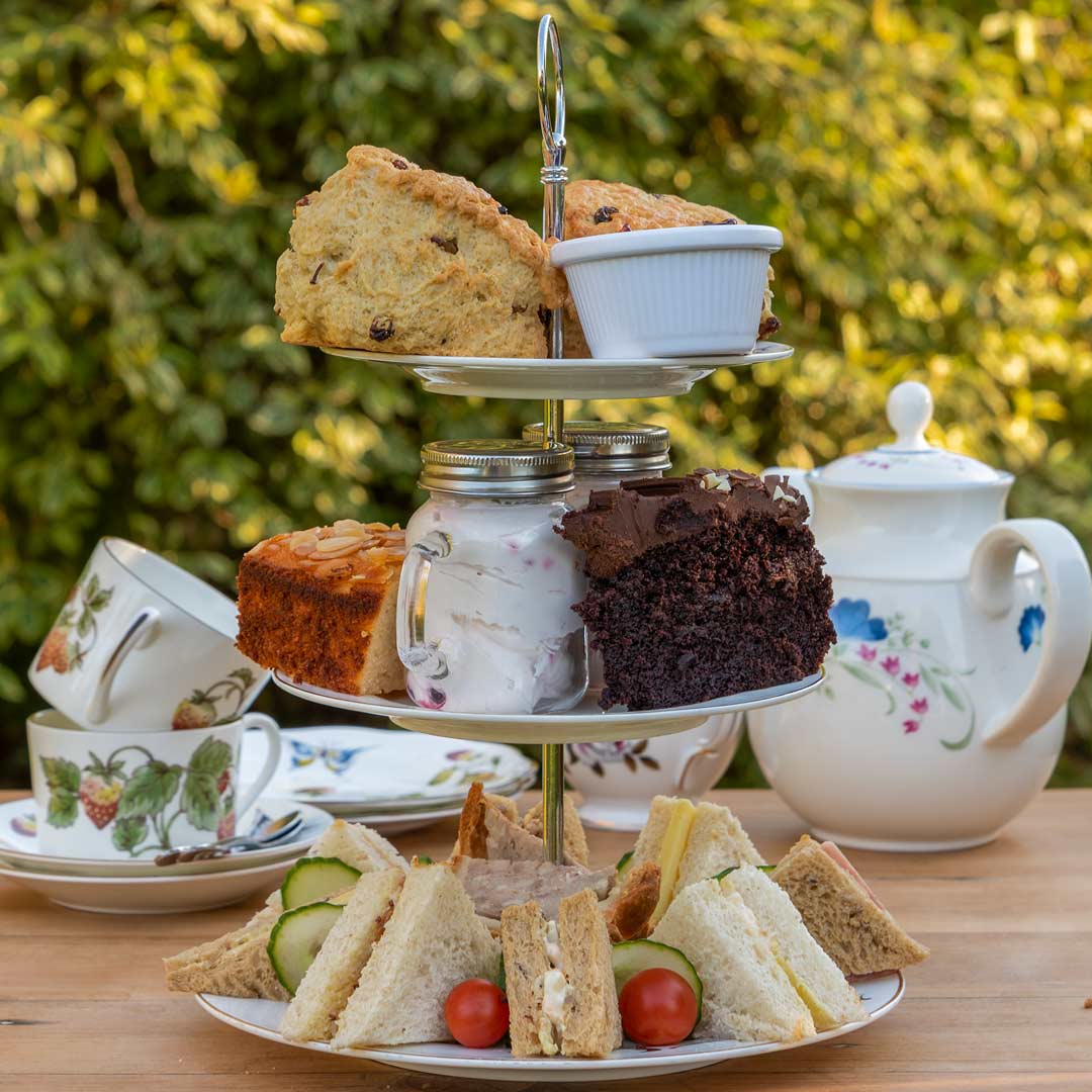 Winter Afternoon Tea from the Helenium Tea Room at Barnsdale Gardens