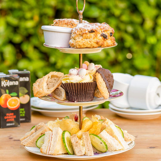 Child's Easter Afternoon Tea from The Helenim Tearoom at Barnsdale Gardens
