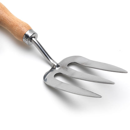 Stainless steel hand fork from Burgon & Ball.